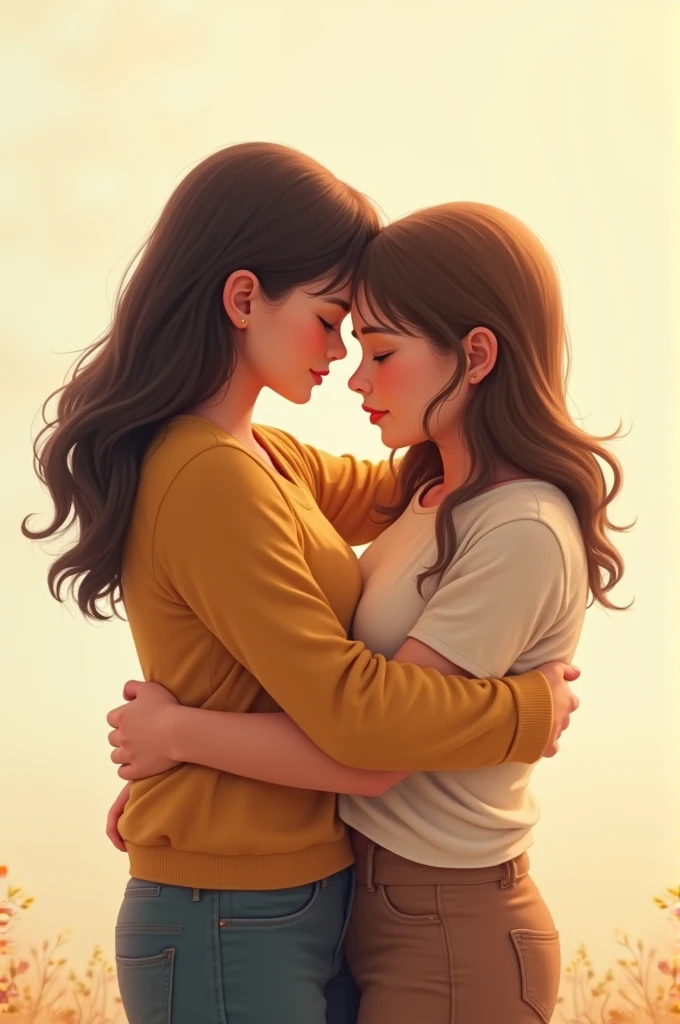 hug the person next to me