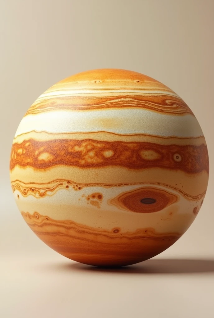Jupiter shaped pancake