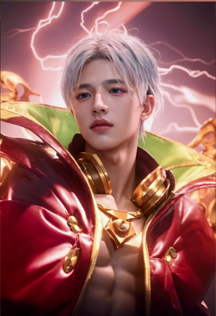 ((BEST quality,8k,Masterpiece:1.3)),upper body,,Sharp focus:1.2, Handsome Man with perfect figure,higly detailed facial and skin teksture,Detail eyes,double eyelids,interior view,ferpect lightning,Glowing skin