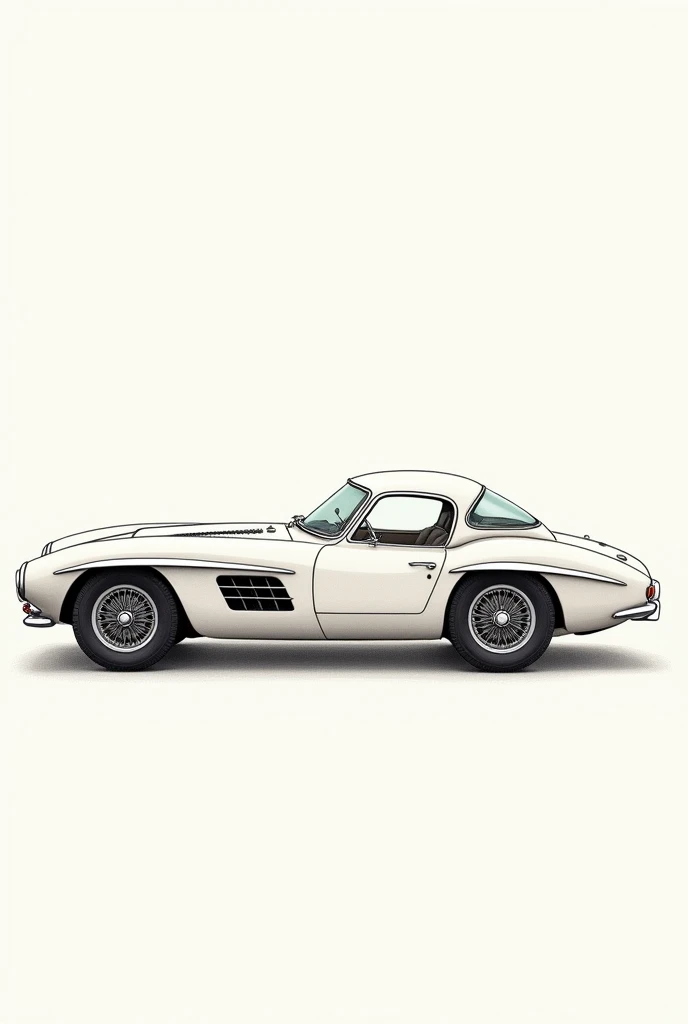 create a image of a BMW 507 car
Country of Origin: Germany
Brand: BMW
Model: 507,classic run without hood
Year of Creation: 1956, for coloring book