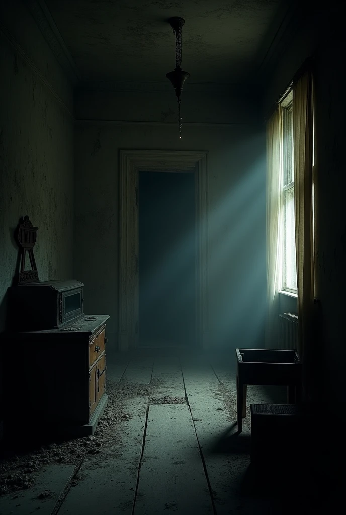 Very old dark room