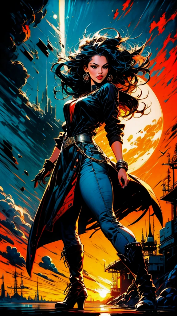 (masterpiece:1.1), (best quality:1.1), (aesthetic:1.1), (vibrant colors:1.2), BREAK,
(surreal:1.1), (industrial:1.0), BREAK,
(solo:1.2), (dynamic pose:1.0), (Adult Flim Actress Daisy Marie:1.1), (windy:1.0),