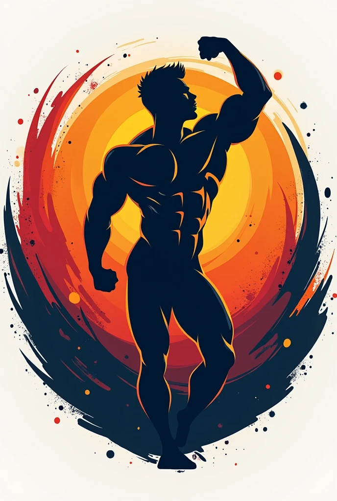 Logo gym Power Gym Strengthen your body empower your mind