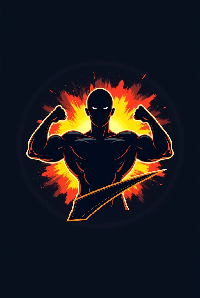 Logo gym Power Gym Strengthen your body empower your mind