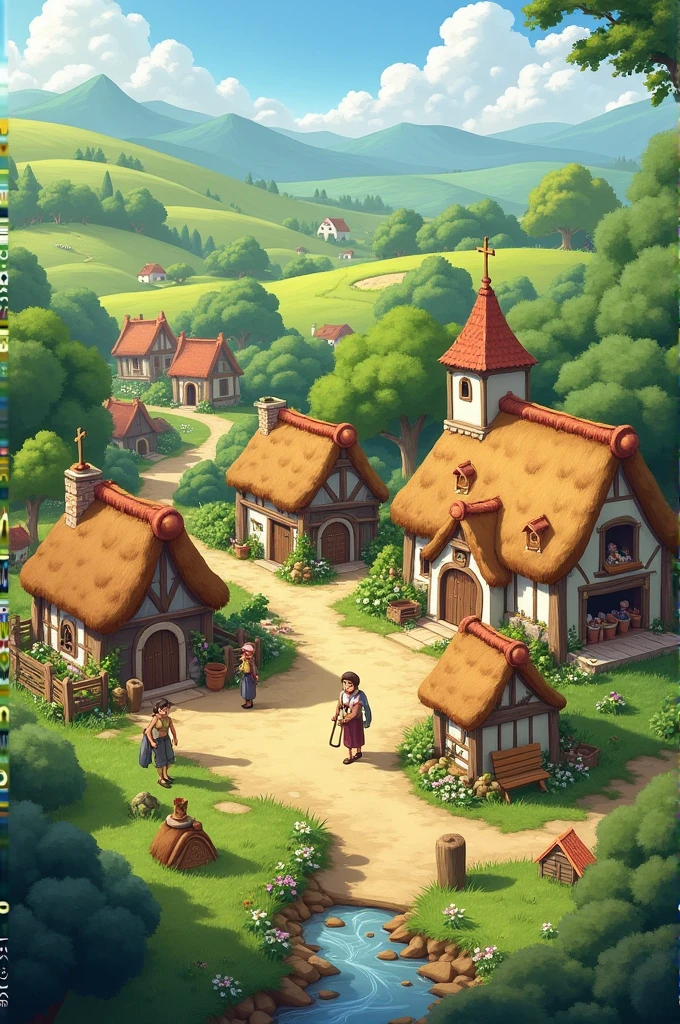 Village background