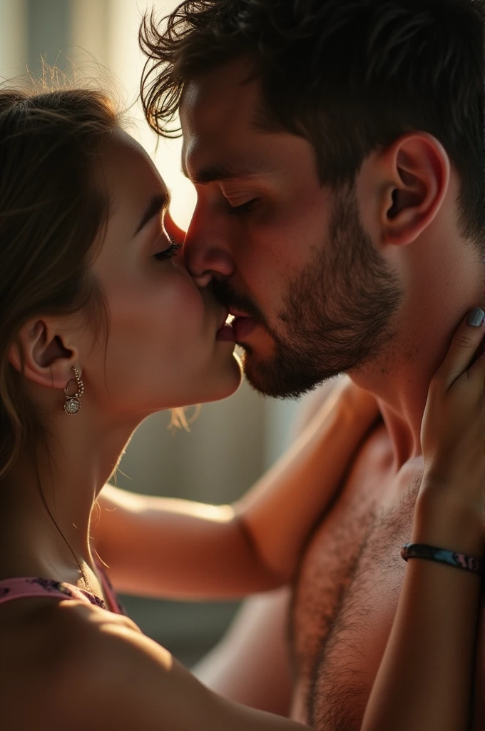 A girl sucking a man&#39;s penis
