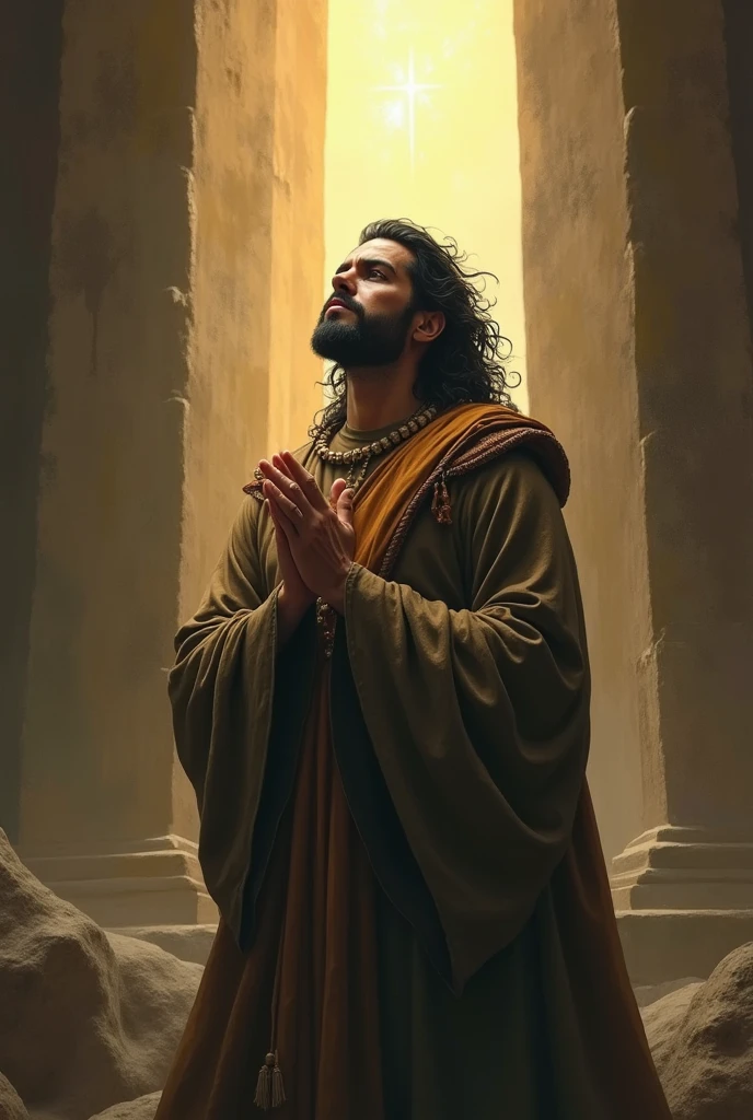 Strong in faith, praying, fortes in fide
