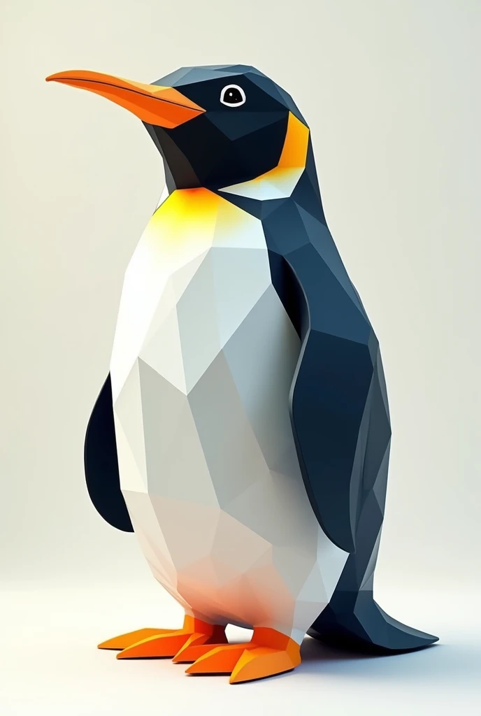 Polygon Macaroni Penguin