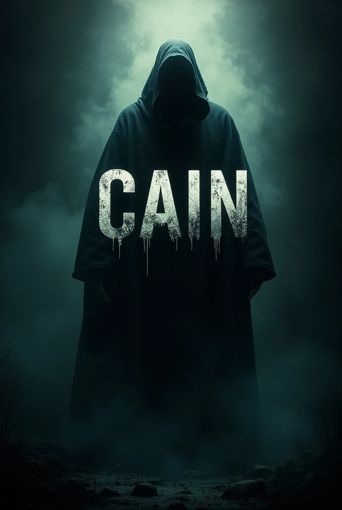 An image that has the word cain written on it