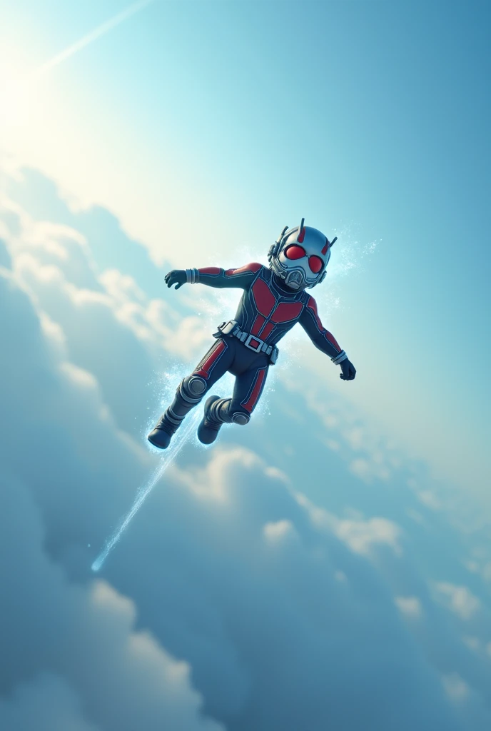 A antman between sky
