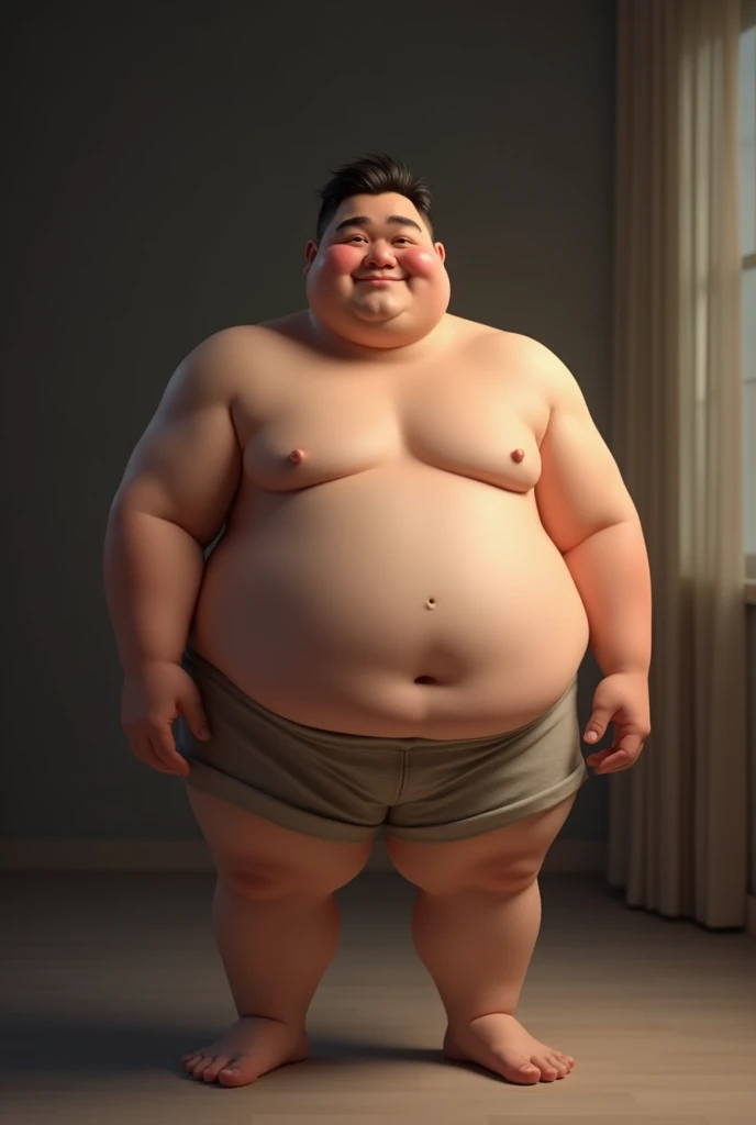 chubby gay asian man