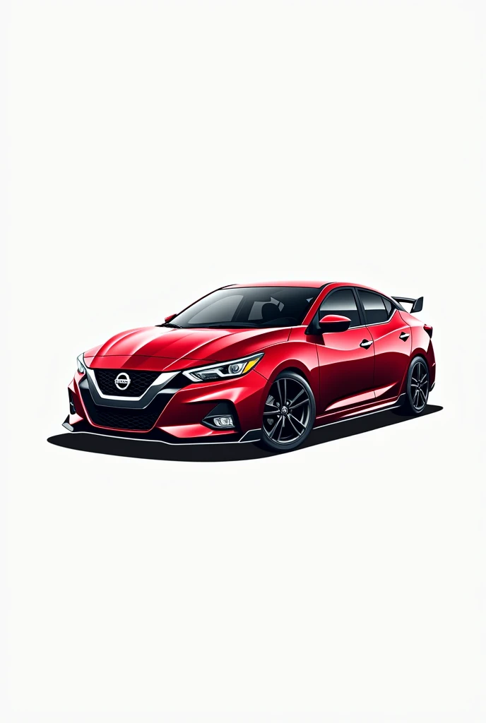 Description of the Logo: Create a logo that includes the text "Taller Jonathan" and features an image of a Nissan Sentra. The Nissan Sentra should be depicted in red and black colors. The design should be modern and professional, with the text "Taller Jonathan" clearly visible and the car stylized to stand out.
Design Elements:
Text: "Taller Jonathan" in a clear, legible font.
Car Image: A stylized Nissan Sentra, using red and black colors. The car should be depicted with a sleek and professional look.
Color Scheme: Red and black for the car; black for the text.
Style: The logo should have a clean, modern, and professional appearance. It should be suitable for both print and digital applications.