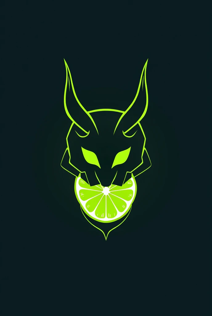 Generate a logo in modern graphic style about a company called demons lemons the logo must be well design and do reference to satanic hell demons and green lemons