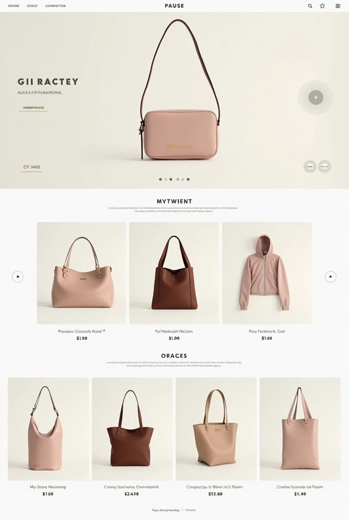 Do a cool thing for the online store design store simple design style