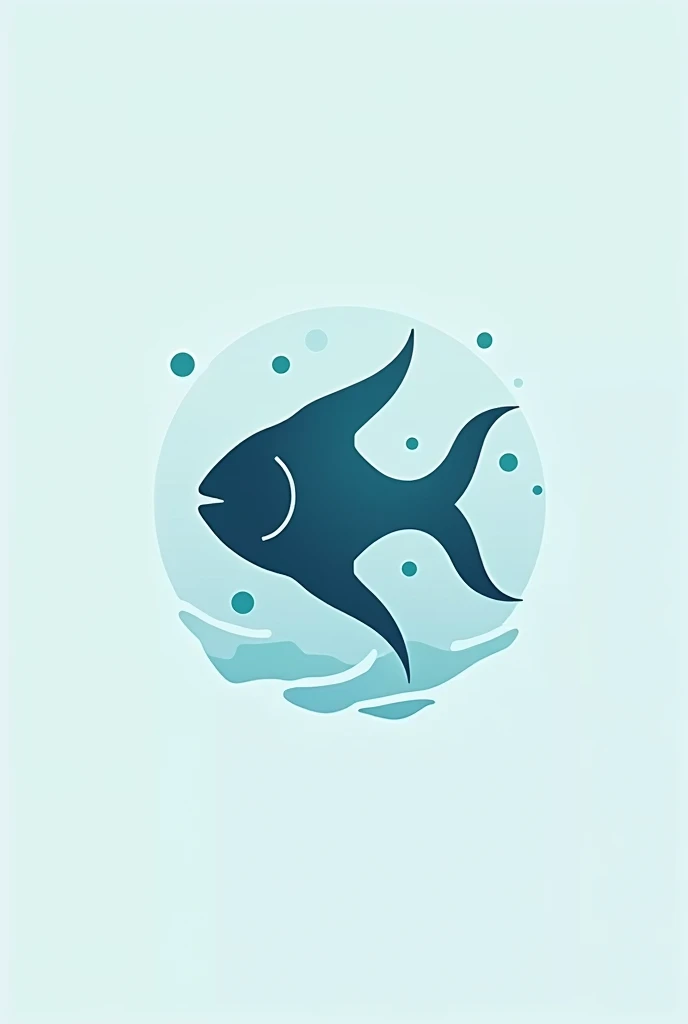 Could you help me create a logo related to fish and the sea?