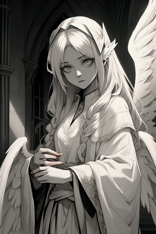 epic and scary images of angel gabriel