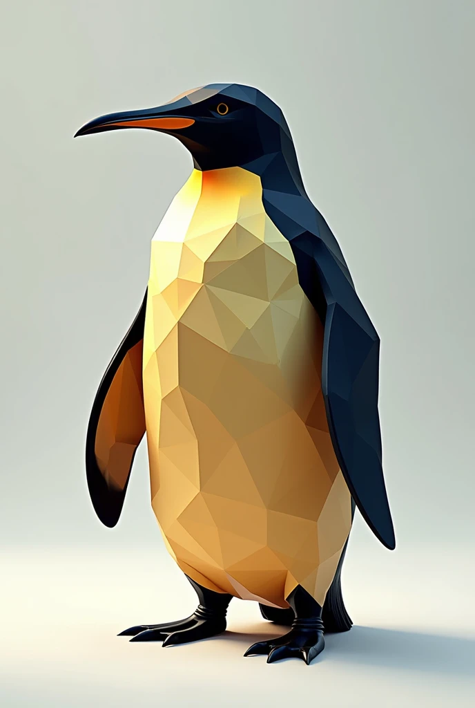 Polygonal long-browed macaroni penguin