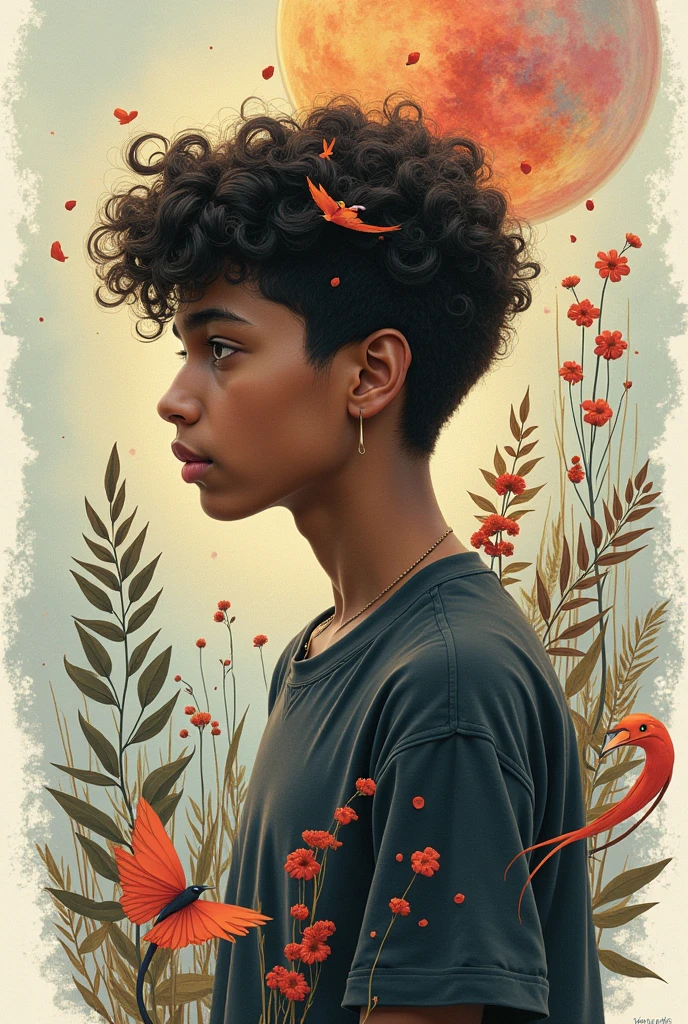 Create a drawing that illustrates the song maturity by kayblack 
