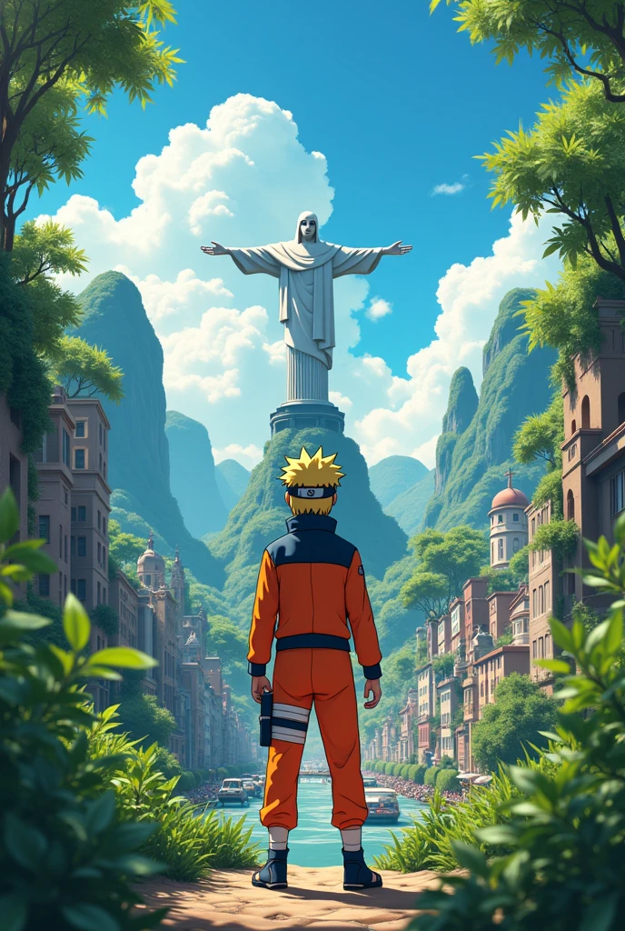 Naruto discovering Brazil