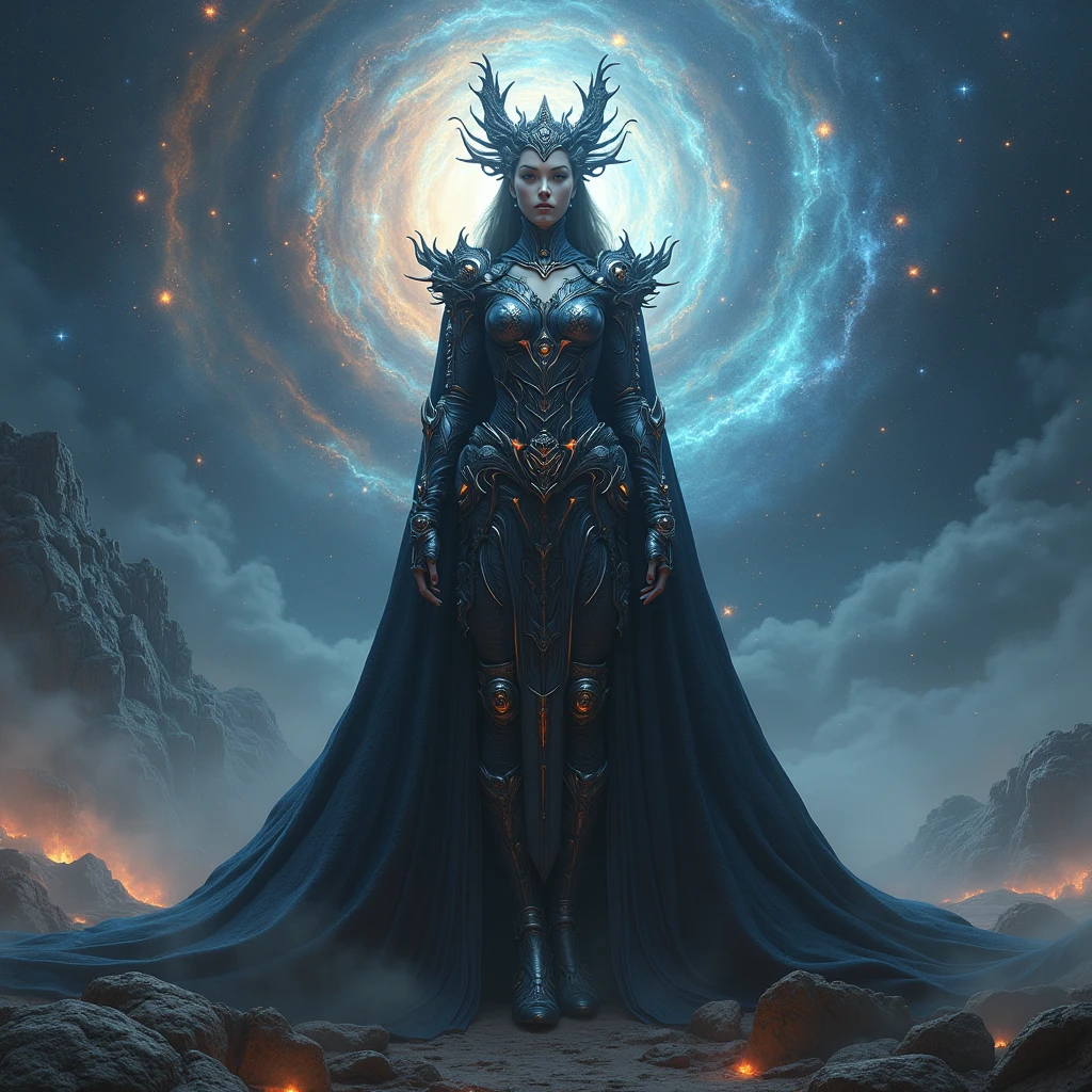 Strong queen of space galaxies