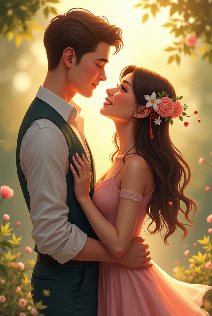 A girl with there boy friend