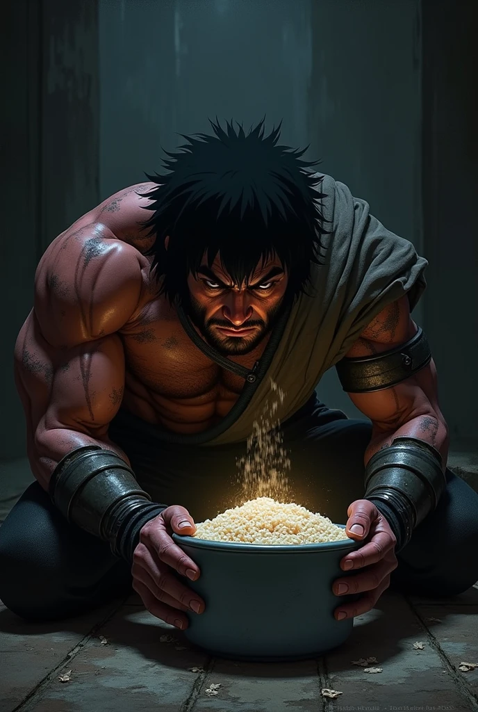 Guts from berserk kiss with rice cooker