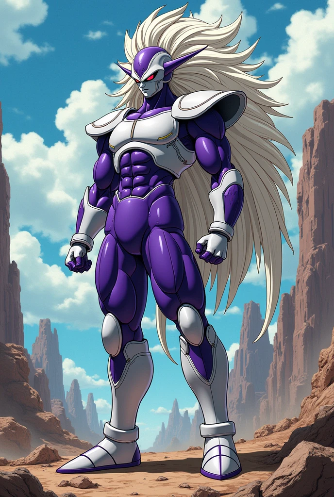 Frieza with the mullet cut