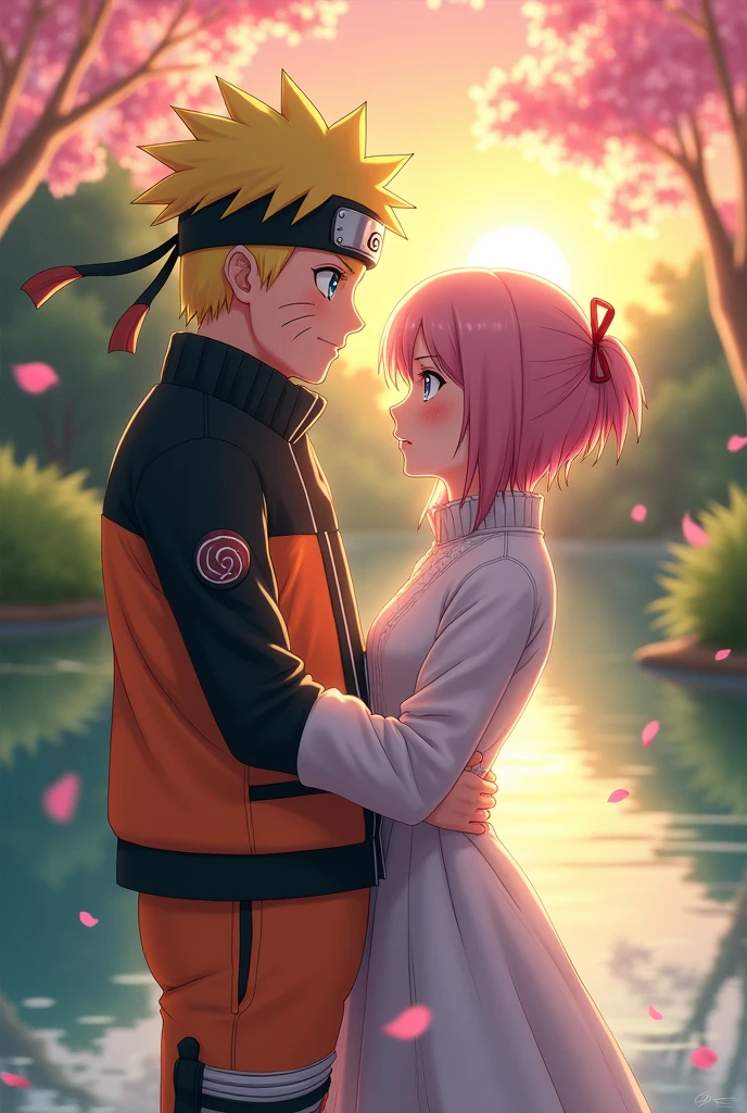 Naruto with hinata beautiful image