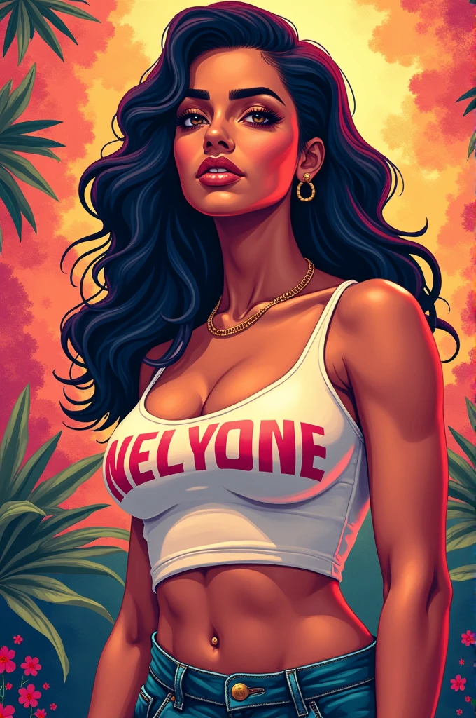 uma mulher com cabelos longos e cacheados posando para uma foto em uma loja, jovem, gorgeous linda mulher, linda mulher, linda mulher, uma jovem bonita, Mulher fofa, garota linda, linda muito jovem, Mulher bonita, jovem negra, uma linda jovem, garota atraente, jovem africana de pele clara, Senhora deslumbrante, linda mulher, Garota bonita