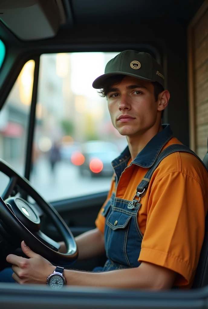Male  age18. Van driver