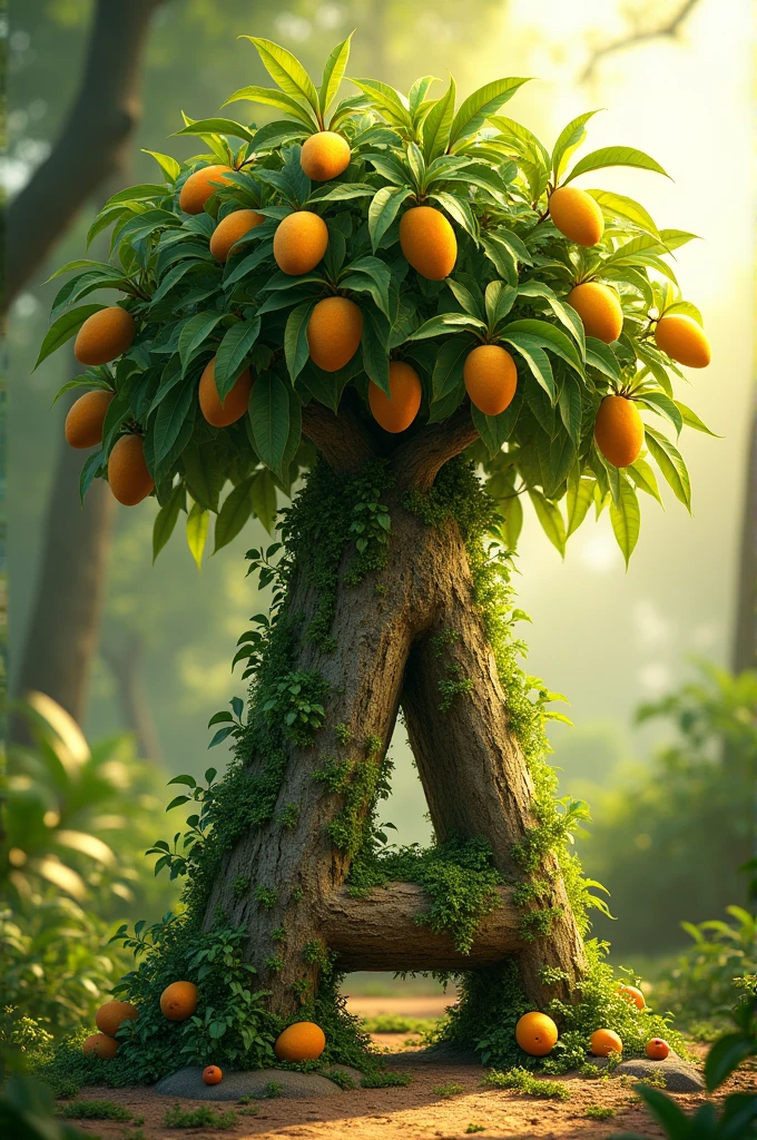 From A comes mango,