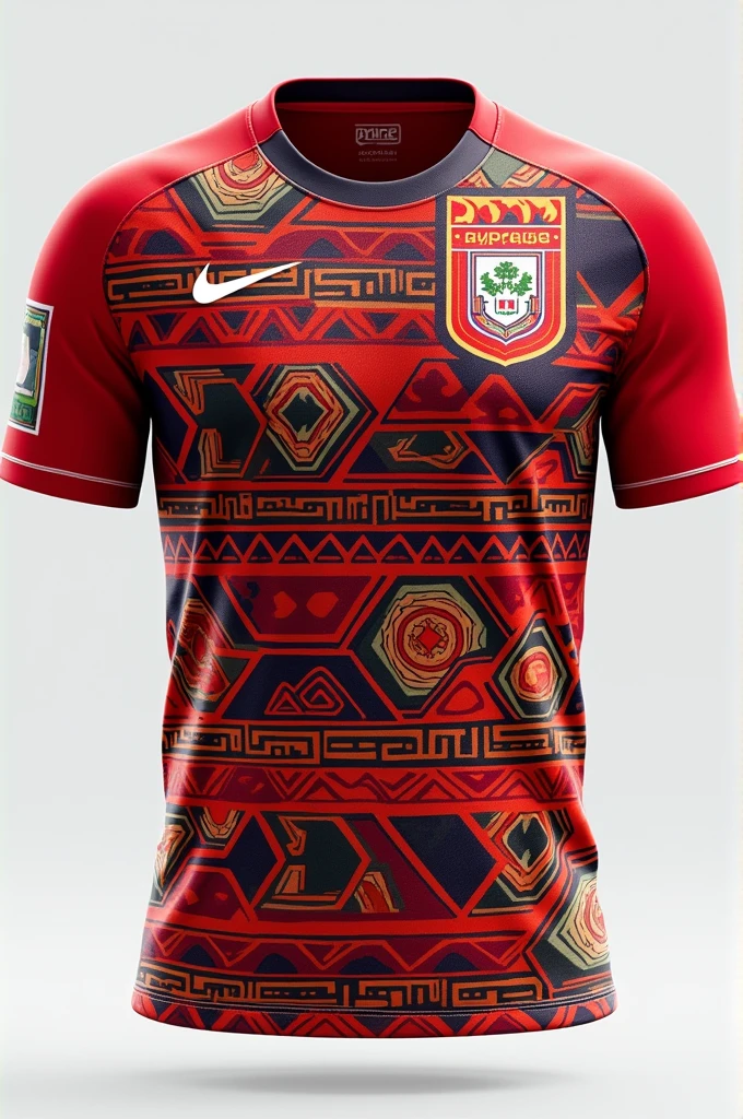 Olympic sports jersey with a design similar to that of Peru&#39;s alternative jersey 