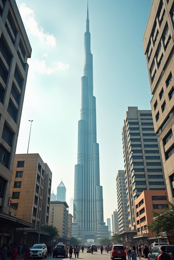 Burj khalifa in patna juction