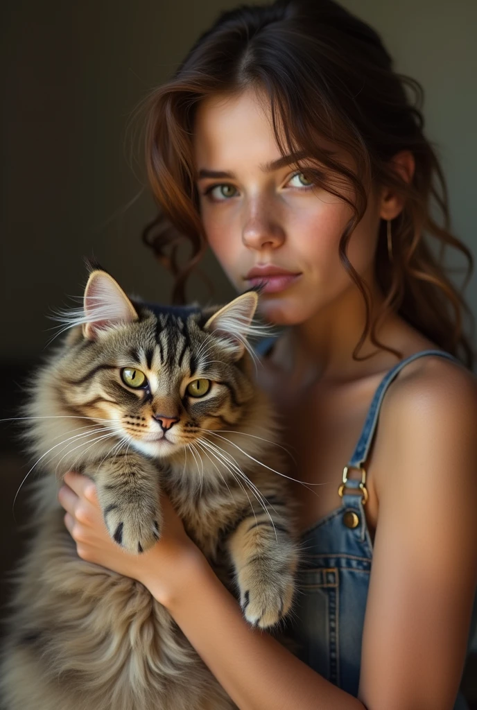 Girl with hairy pussy