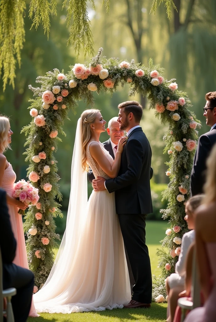 Sabrina Carpenter y Vinnie Hacker wedding