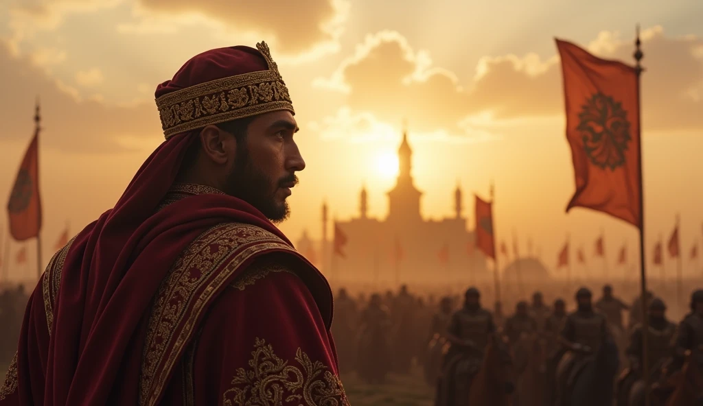And his eyes were now on the great empire of Rome. The purpose of the caliphate was to spread the message of Islam and under this purpose the Muslims advanced towards the Roman territories.

