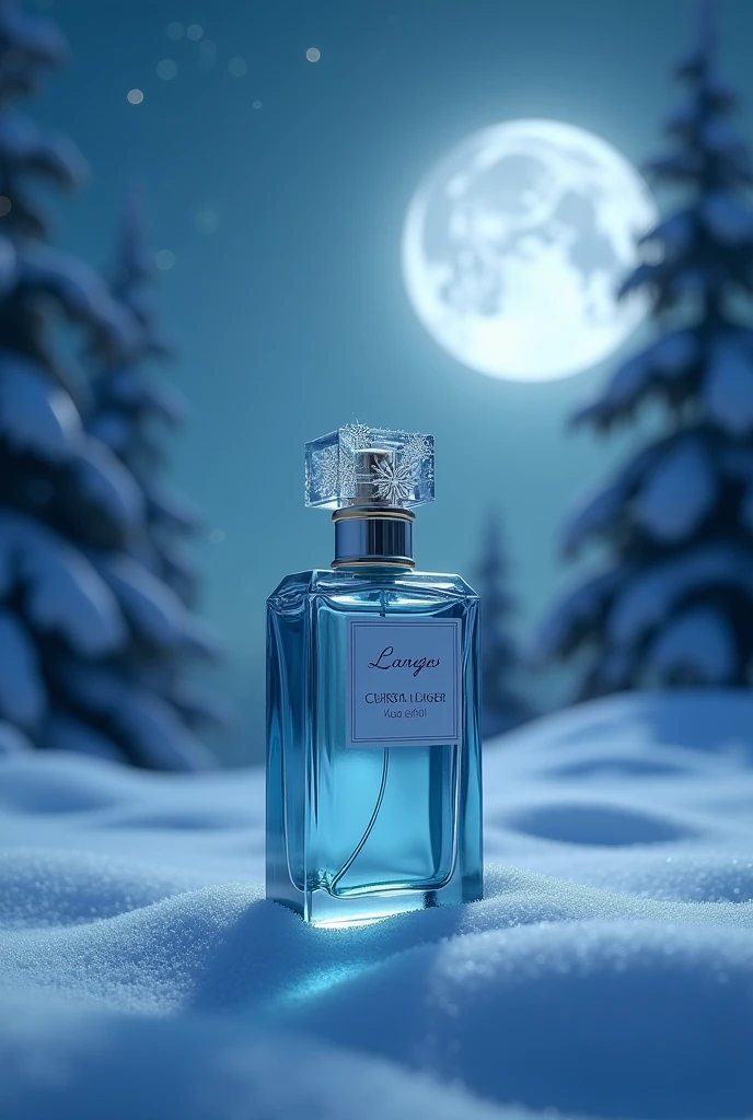 A bottle of perfume called winter night 
