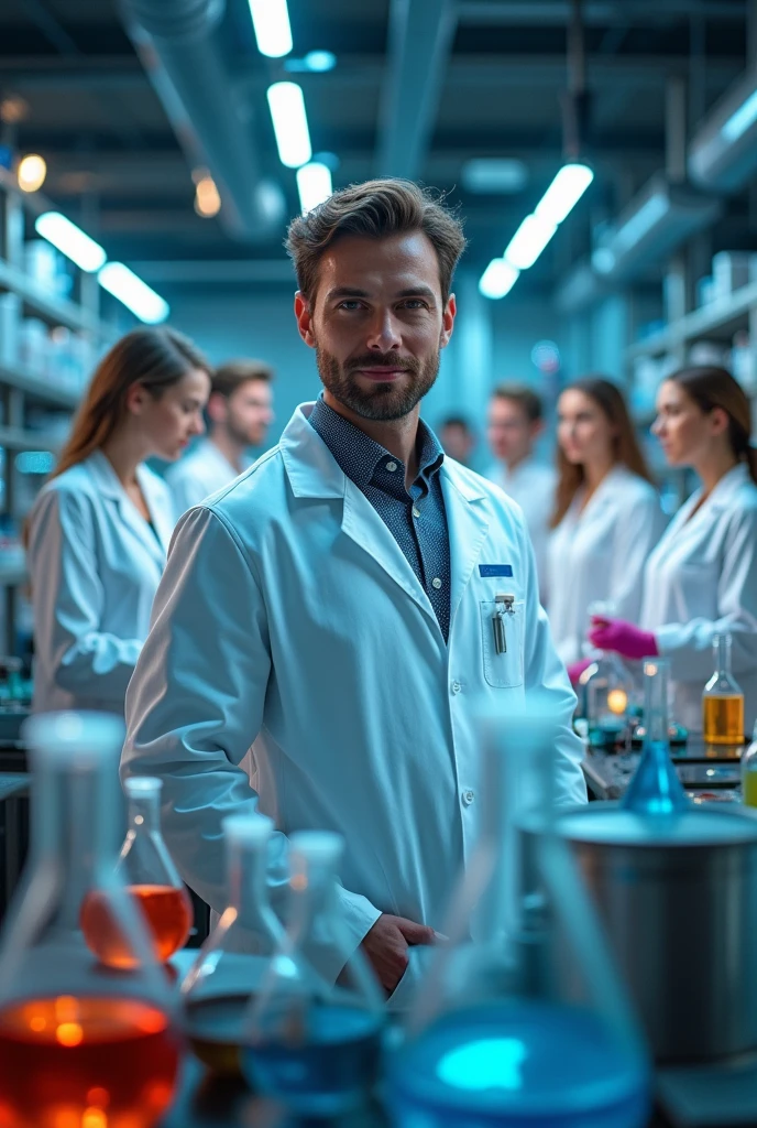 An advertisement to enter the industrial chemistry specialty