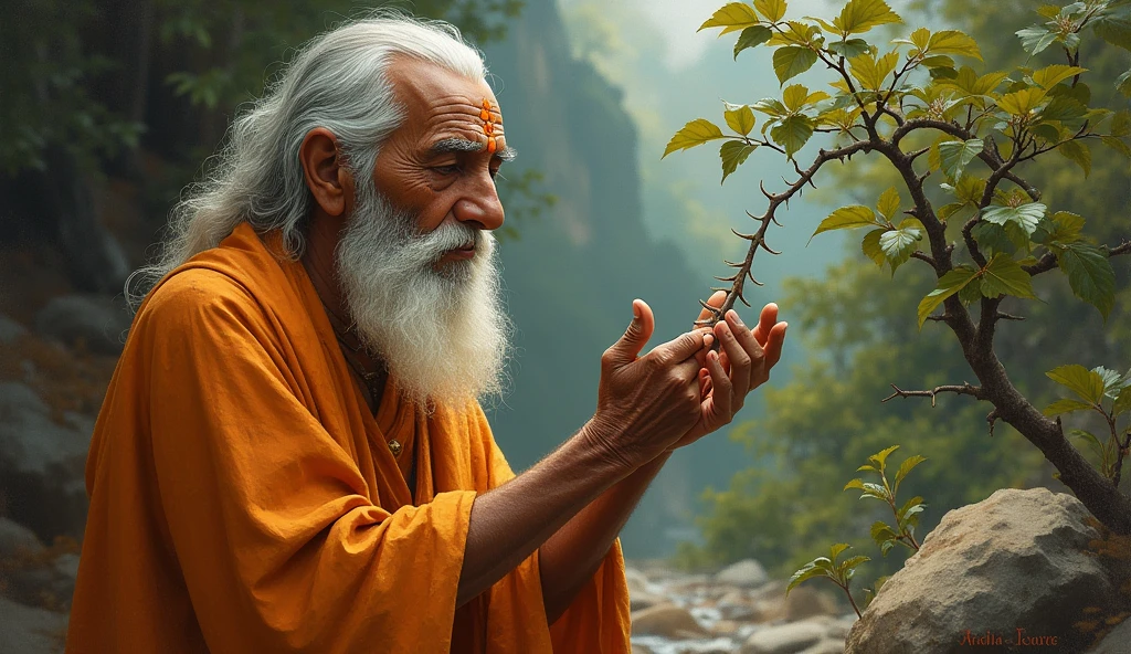 Sadhu ko kante ki kode se maara