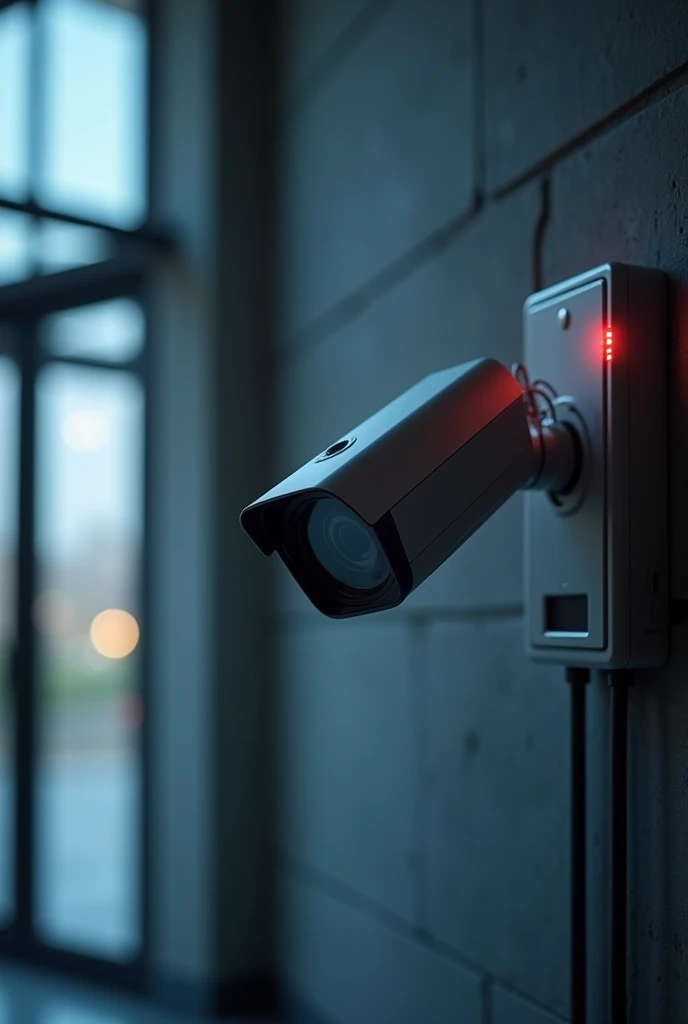 Security camera and alarm 