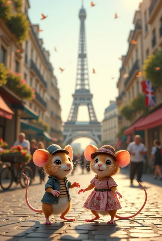 A couple of mice in Paris
