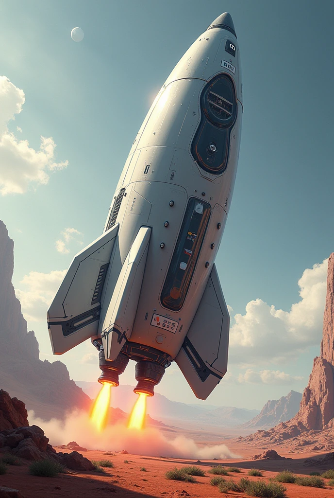 AI Rocket Drawing