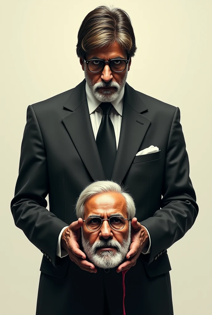 Amitabh Bachchan ke Hath Mein Narendra Modi ka Kata Hua सर
