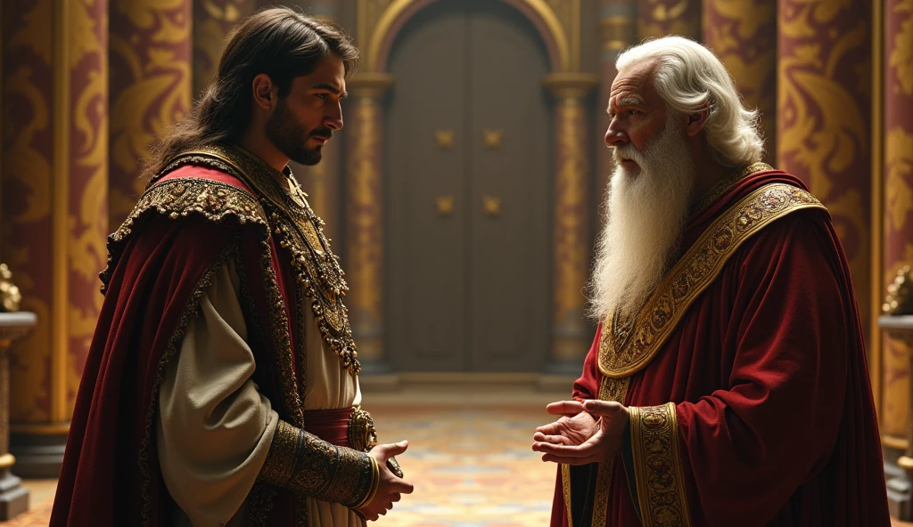 Talk of the king and the saint