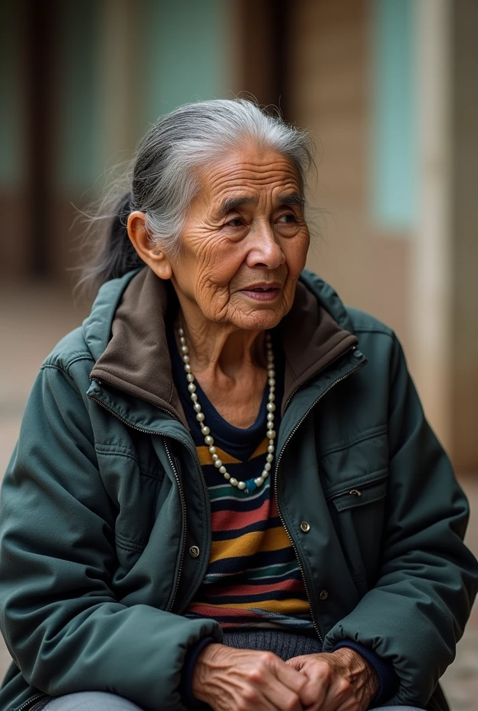A realistic video about the elderly in Bolivia