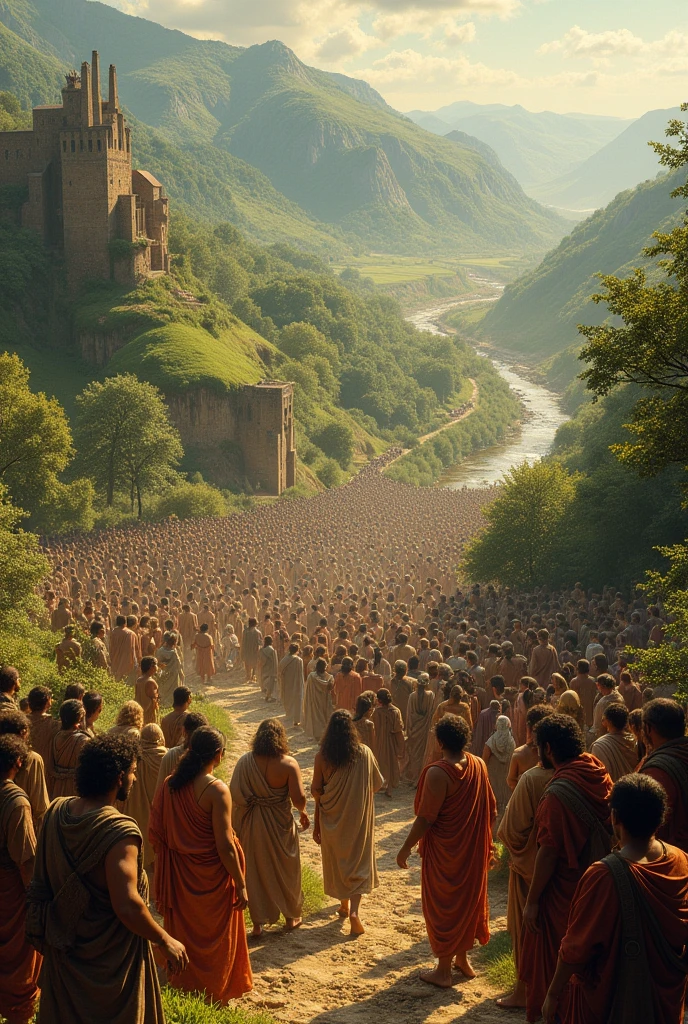 Biblical context men multiplying on earth