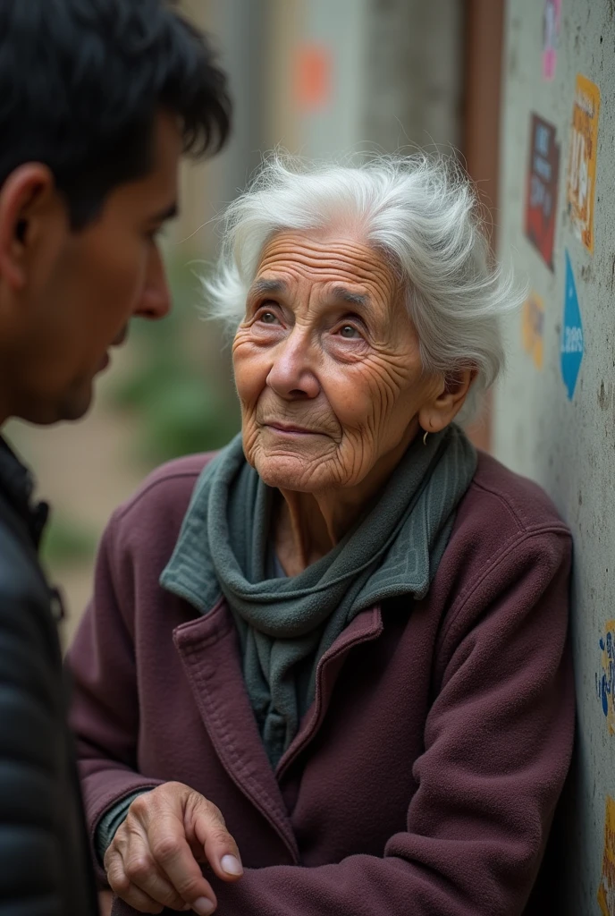 A realistic video about the elderly in Bolivia