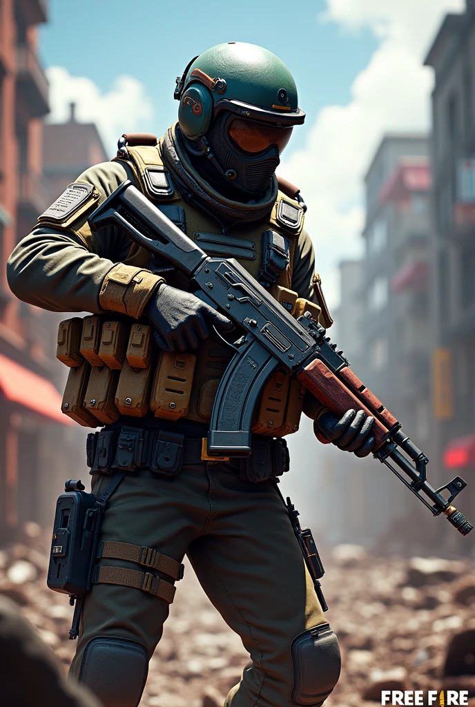 Freefire bundle Season 2 with Ak max