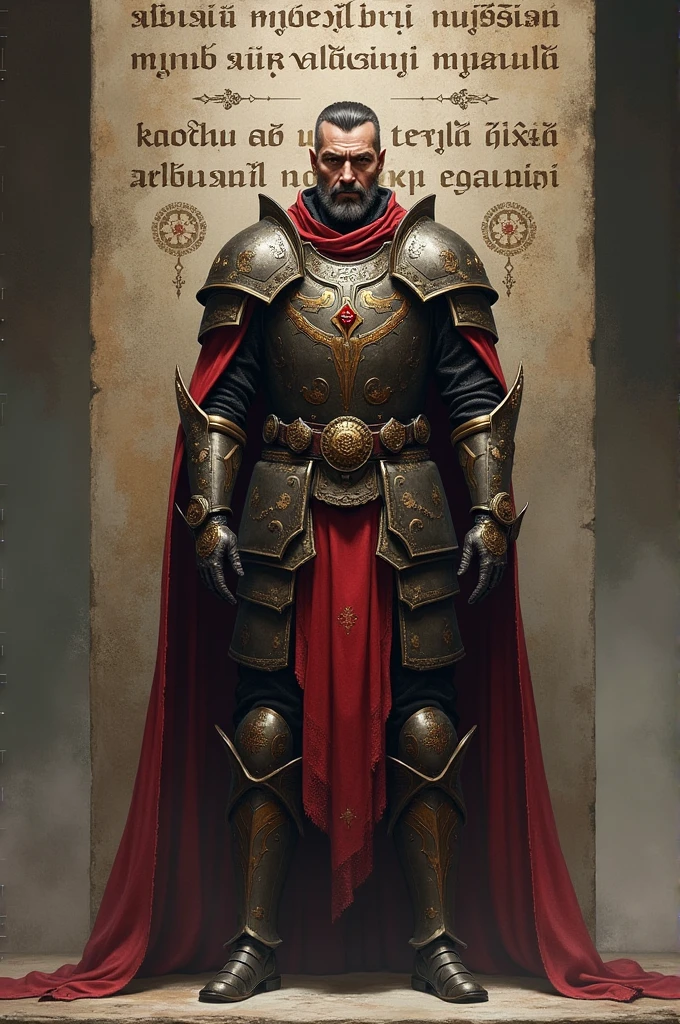 A Warrior of the Loyal Brotherhood of Terate(PSHT), still standing while installing, Behind it is a name written in the text Nidyu.