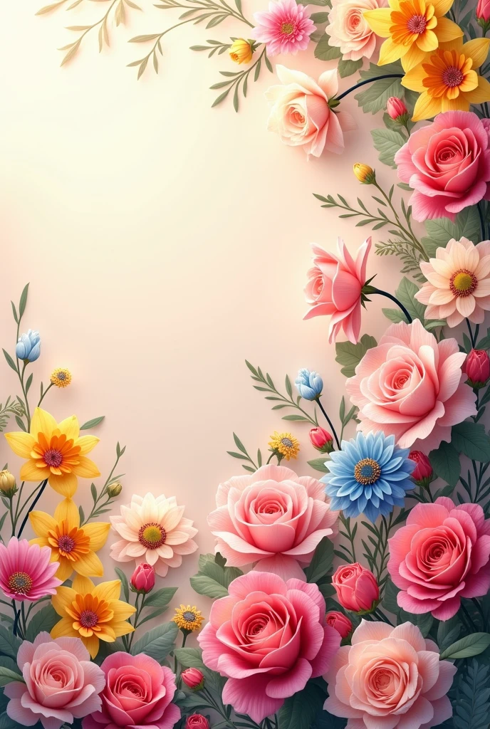 draw flowers